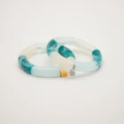 Bracelet La Turballe – Bracelets fantaisies tubes acryliques – Rue de la Santé