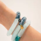 Bracelet La Baule – Bracelets fantaisies tubes acryliques – Rue de la Santé