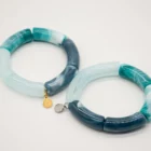 Bracelet La Baule – Bracelets fantaisies tubes acryliques – Rue de la Santé