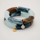 Bracelet Saint-Malo – Bracelets fantaisies tubes acryliques – Rue de la Santé